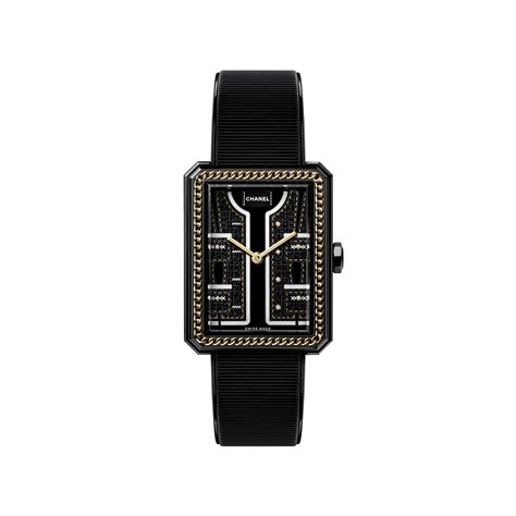 Chanel Premiere Quartz Black Dial Ladies Watch H9859